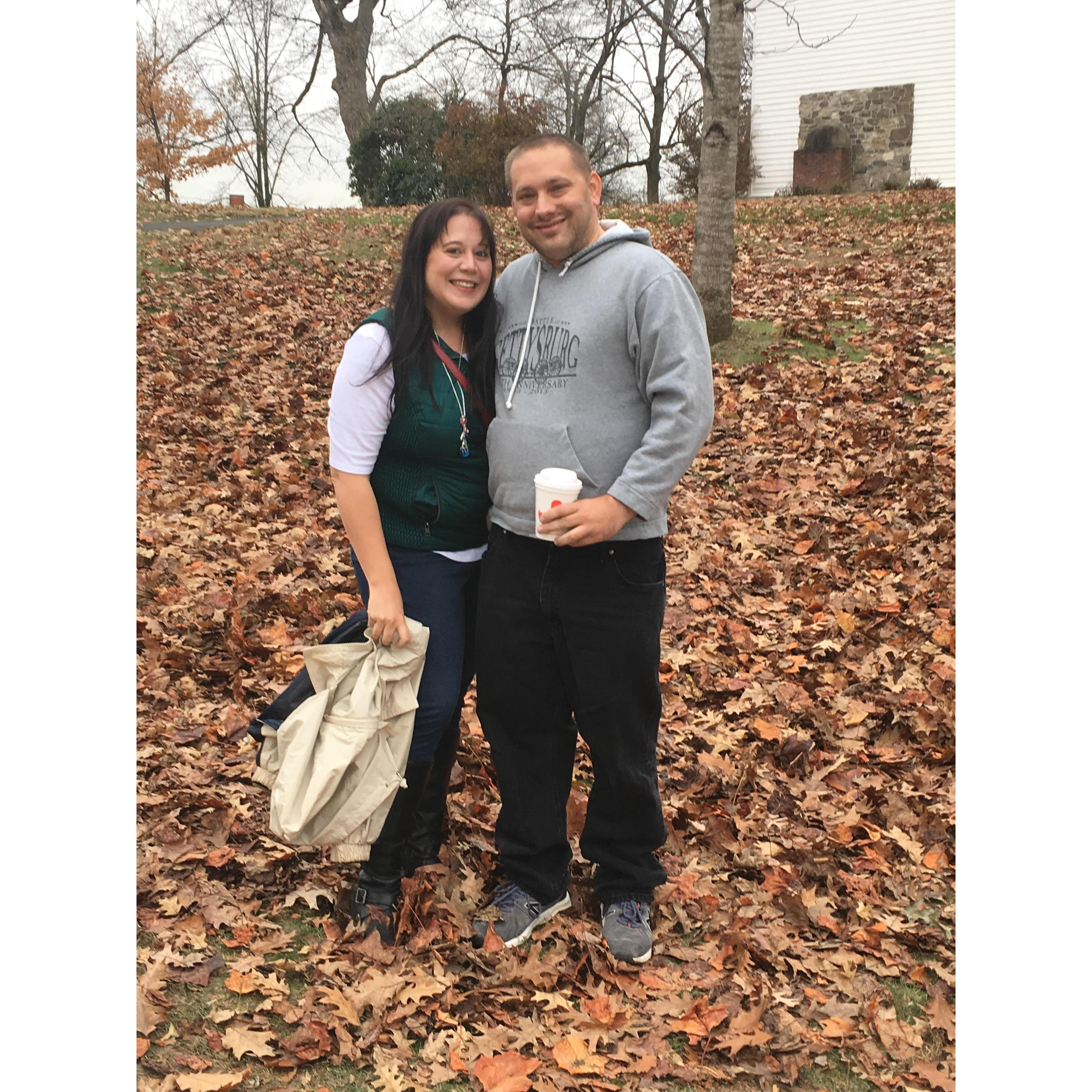 November 2018. Thanksgiving Weekend. Visiting Washington's Headquarters in Morristown, NJ. Photographer: Brian Matuszewski