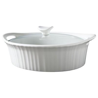 CorningWare 2.5qt Ceramic Casserole White