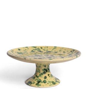 Splatter Ceramic Cake Stand | Sharland England by Louise Roe
