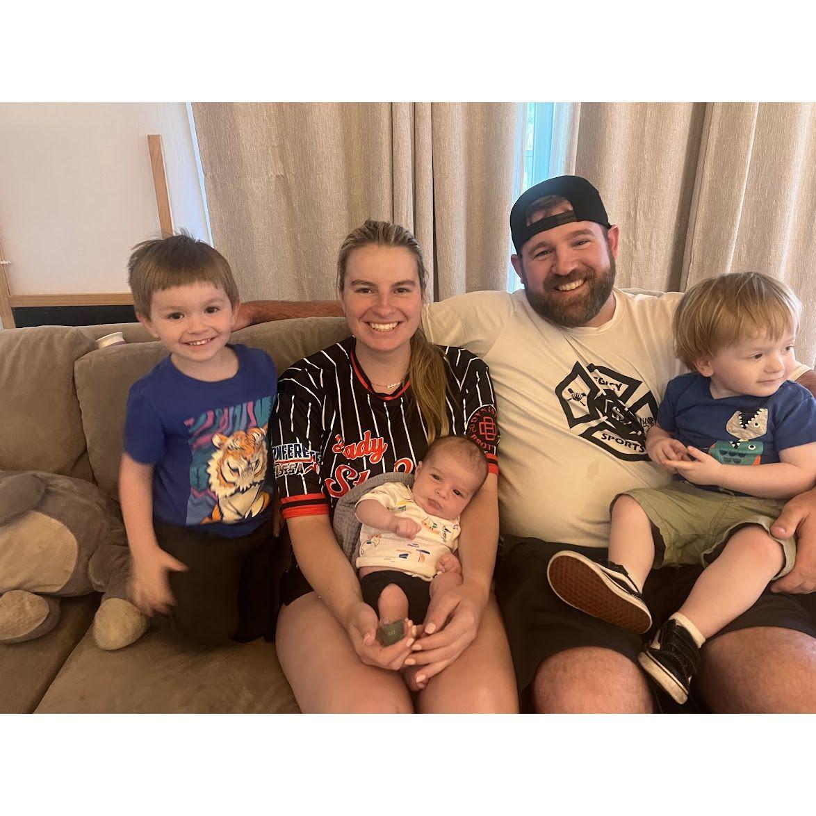 Ryder meeting his cousins for the first time 2023