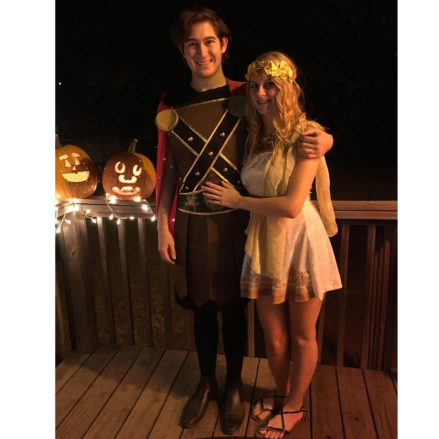 Our first couple costume Halloween 2016