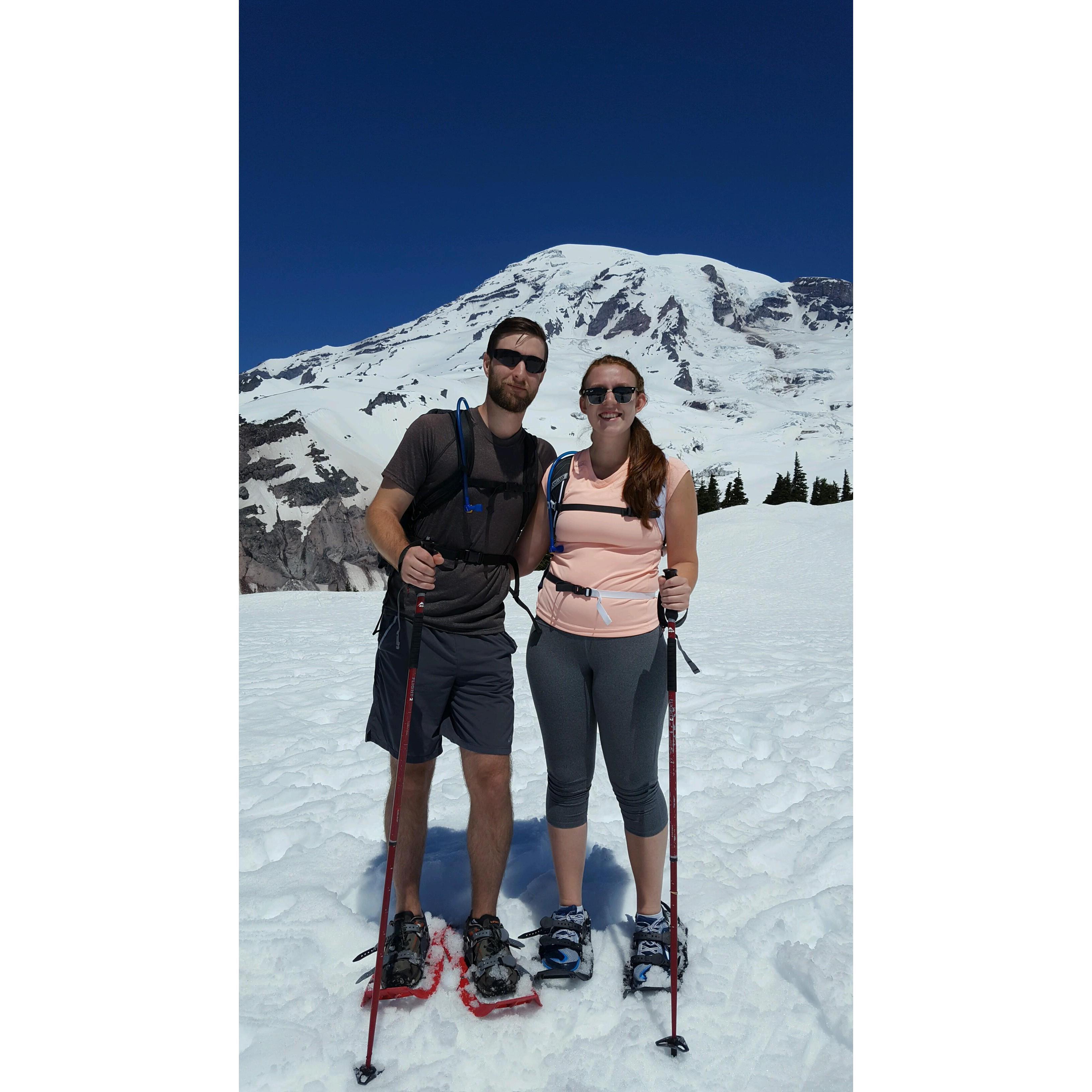 Hiking up Mt. Rainier together, Cassy did NOT want to do it. But like all good boyfriends Jon pushed her to do it and she ended up having a lot of fun - May 27th, 2017
