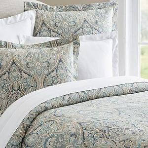 Mackenna Paisley Duvet Cover, King/Cal. King, Blue