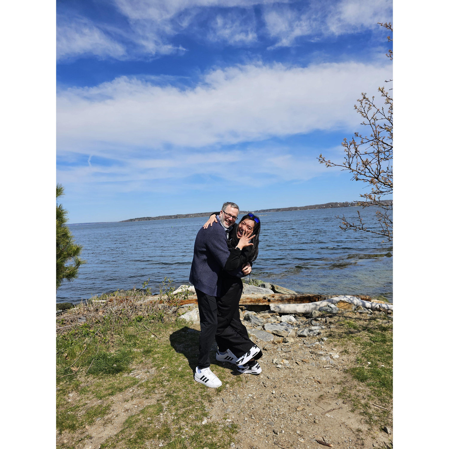 She said "YES!"