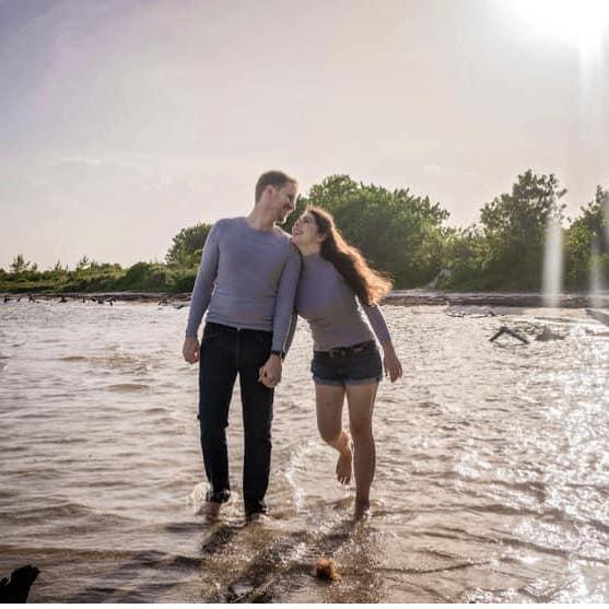 This was our first photo shoot we ever did together, while we were still long-distance