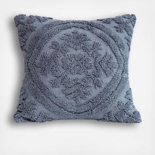 Square Cotton Woven Looped Pillow