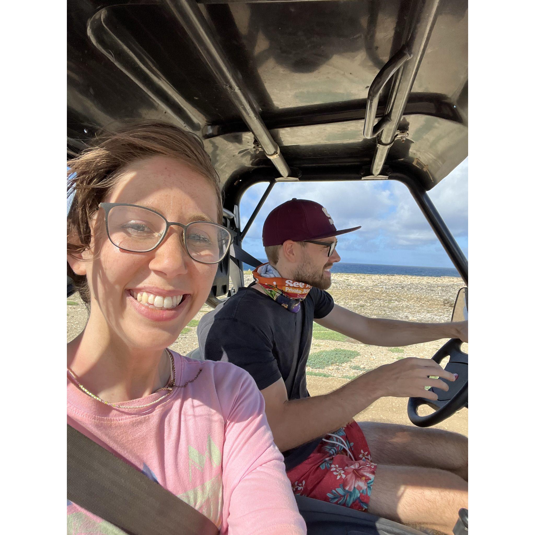 Off road ATV tour in Aruba
