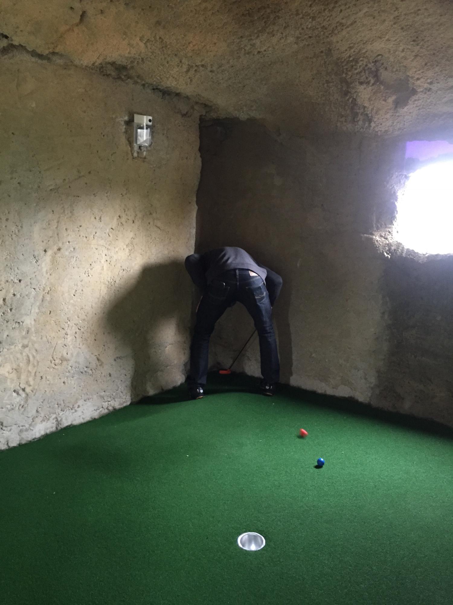 Annual OCMD trip with Bethany's family...was a tad cold so we played mini golf, 6/2018.