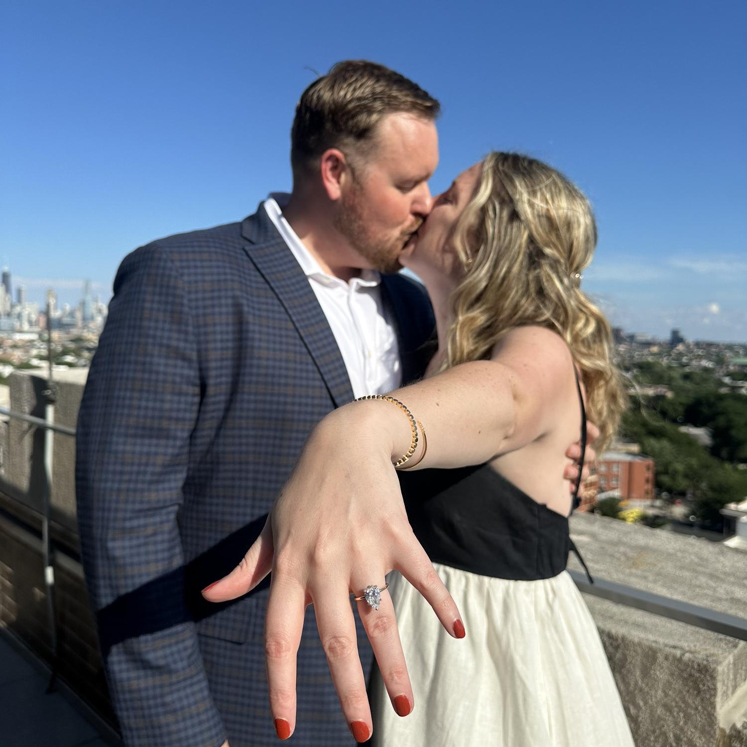 we got engaged on 6/29/24!