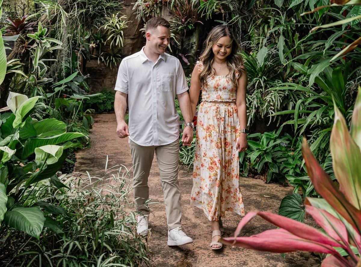 The Wedding Website of Brittney Champagne and Blake Forest