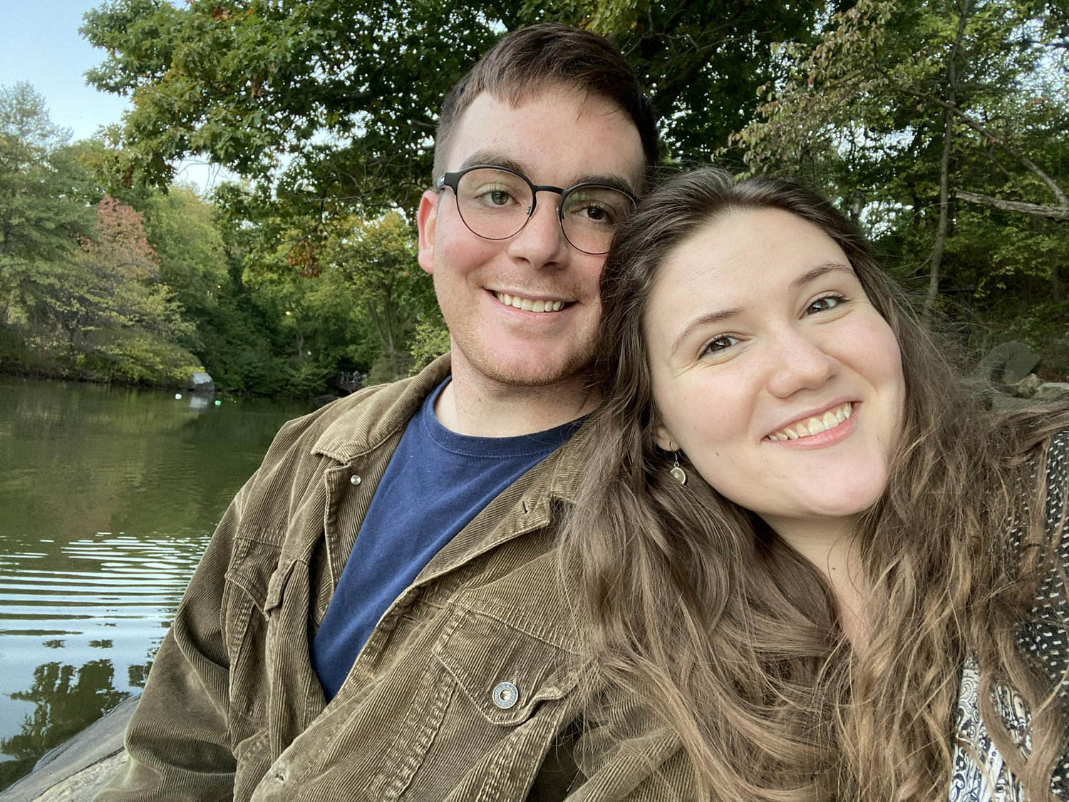 Central Park snuggles