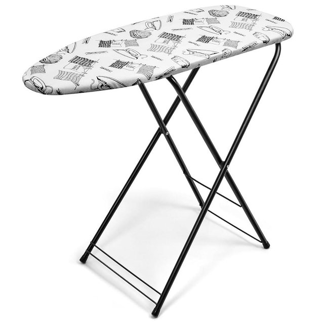 Duwee 13"×35" Ironing Board Small with Heat Resistant Cover,Folding Compact Ironing Board,Light Weight,Easy to Storage