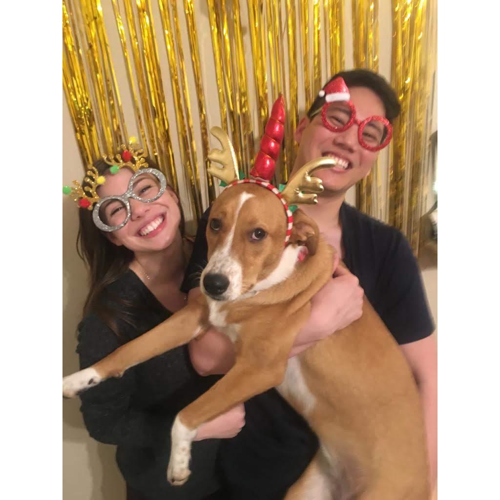 First Christmas as a fam