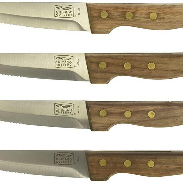 Chicago Cutlery 4-Piece Basics Steakhouse Knife Set
