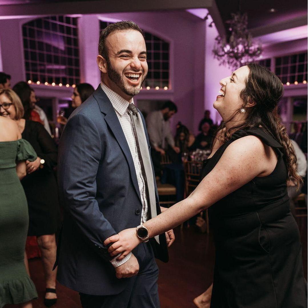First wedding we attended together and WOW did we realize we are a great +1