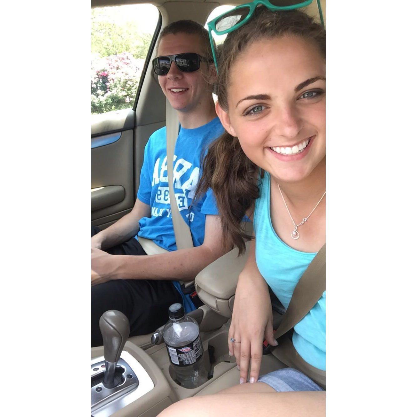 Post-Prom Beach Day!