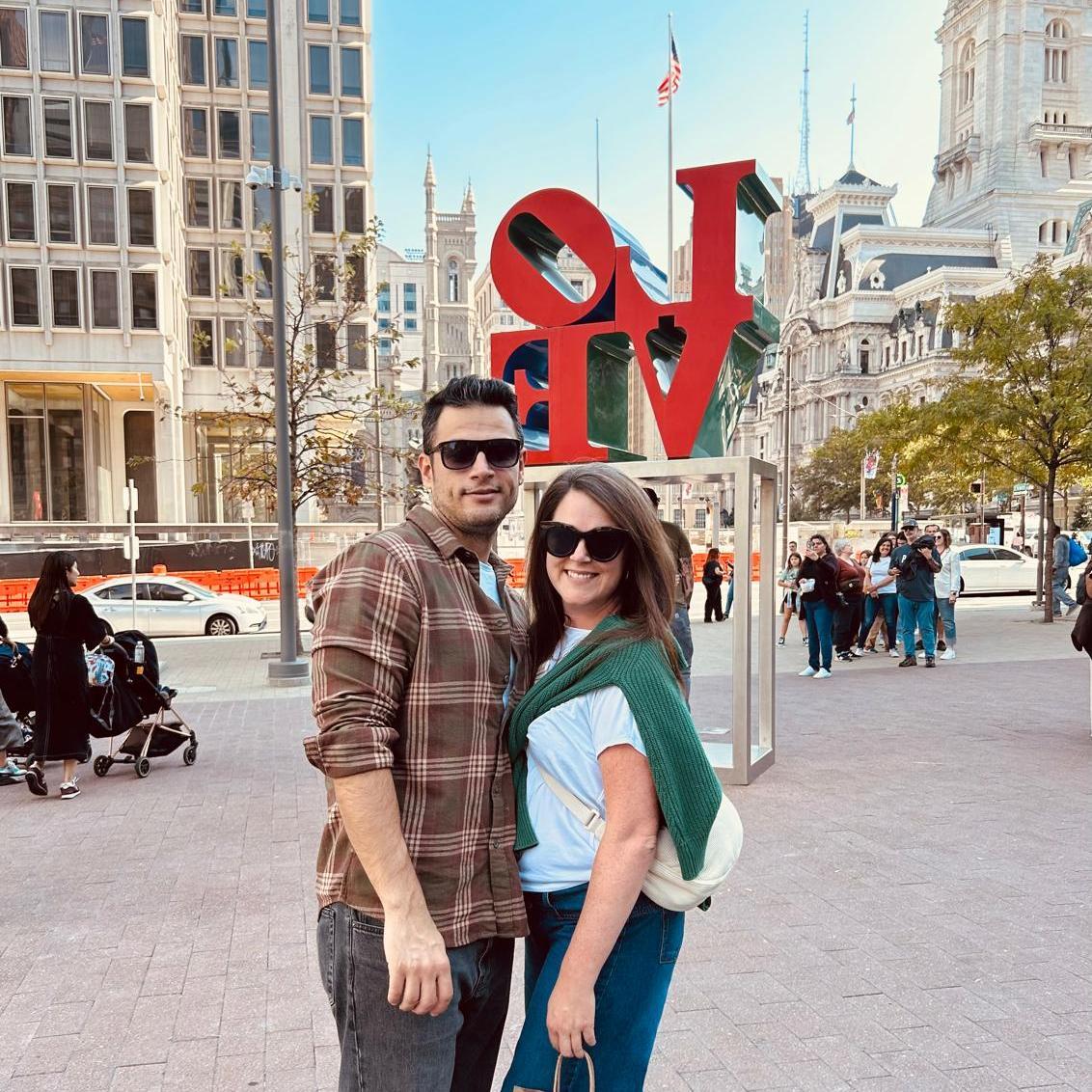 First trip together to Philadelphia!