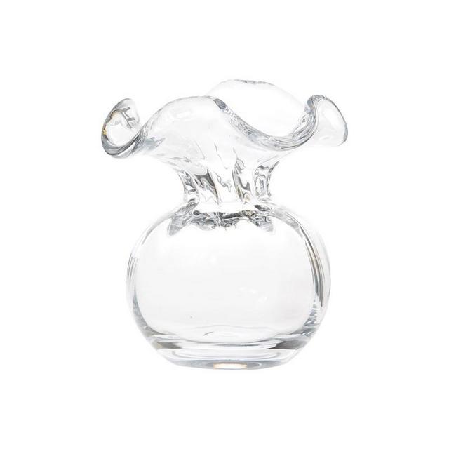 Hibiscus Glass Clear Bud Vase (Hanley Wood)