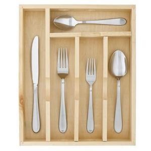 Almiqua 45pc Stainless Steel Silverware Set With Caddy - Threshold™