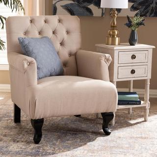 Belan Classic and Traditional Button Tufted Armchair