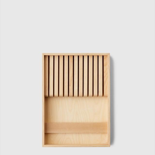 In-Drawer Knife Block – Birch