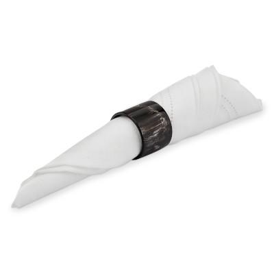 Black Horn Napkin Ring