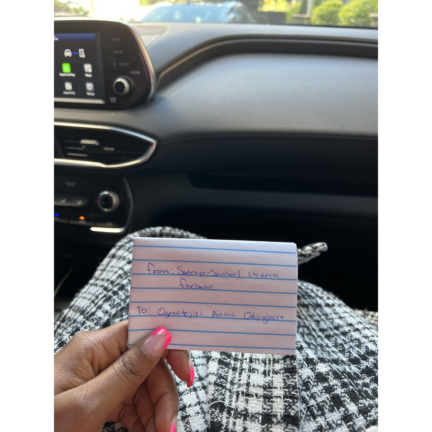The first of many love letters he wrote me