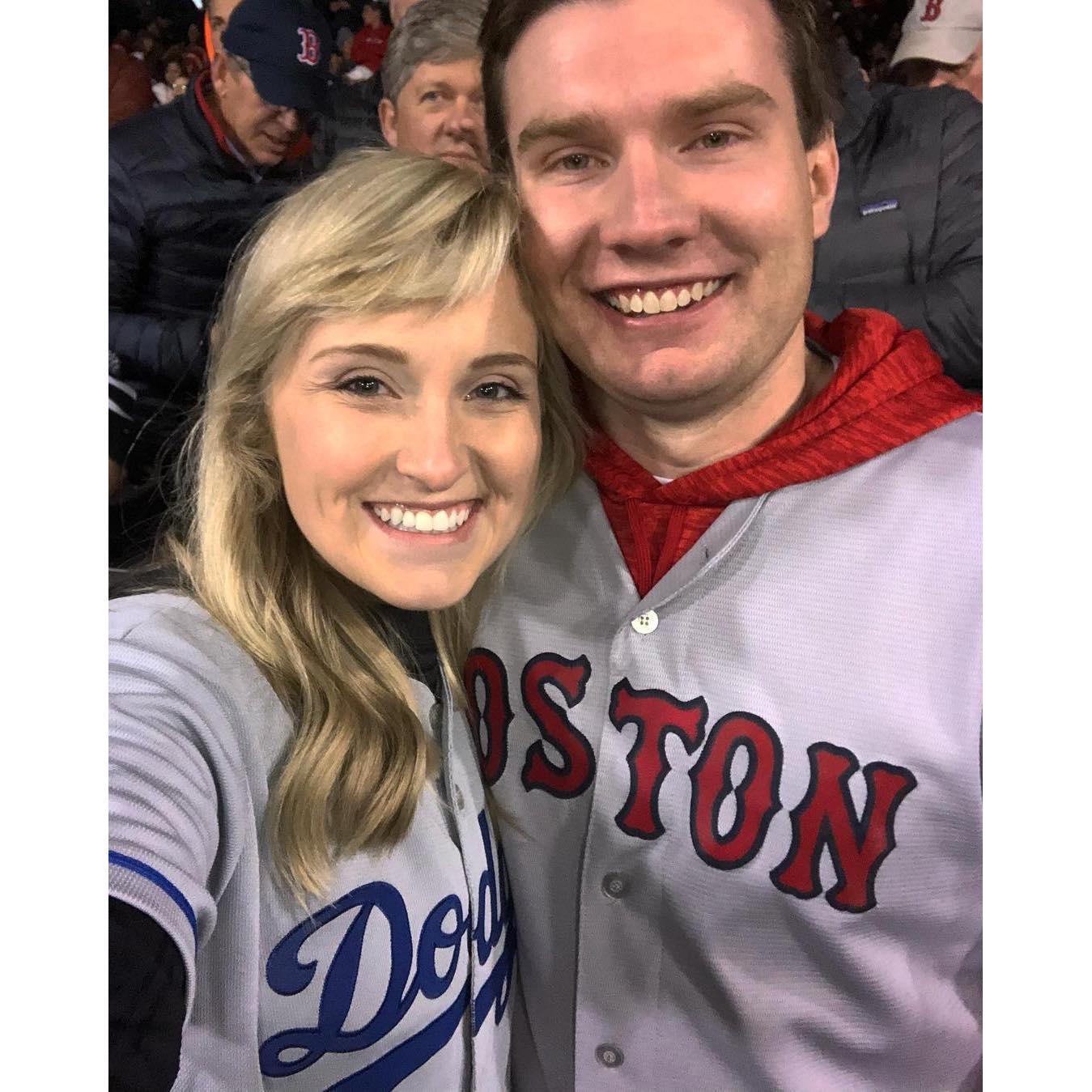 World Series Game Dodgers vs Red Sox! 