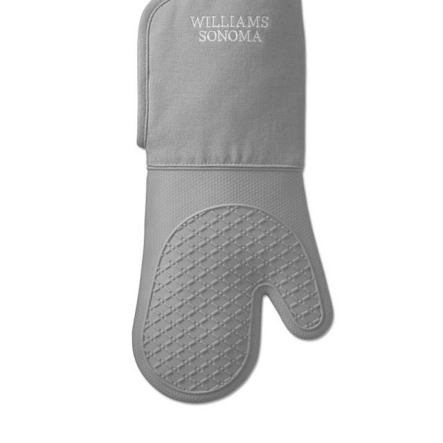 Williams Sonoma Ultimate Oven Mitt in Drizzle Grey