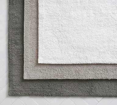 Classic Organic Loop Bath Mat - Flagstone