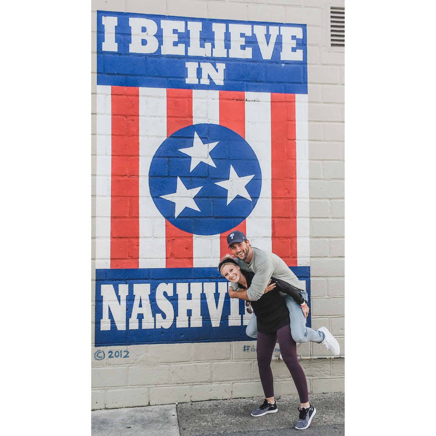 April 2021: We took our first trip together on Easter weekend to visit Laurie's family in Nashville!