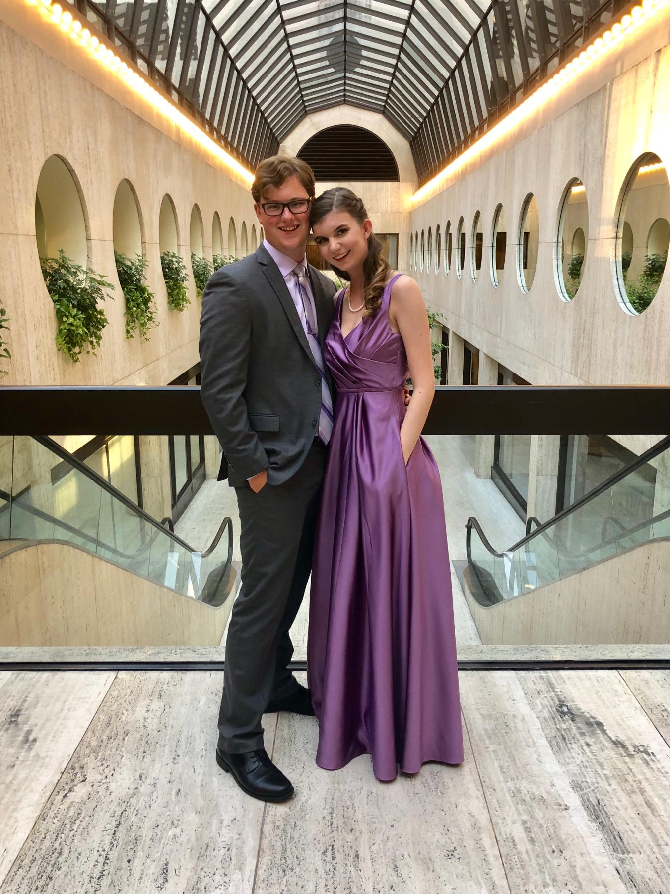 At Camryn's sister's wedding in 2018