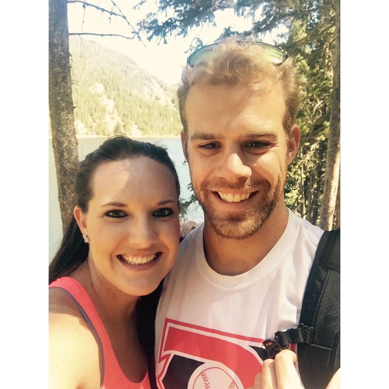 When we first started dating-Monarch Lake, Grand Lake