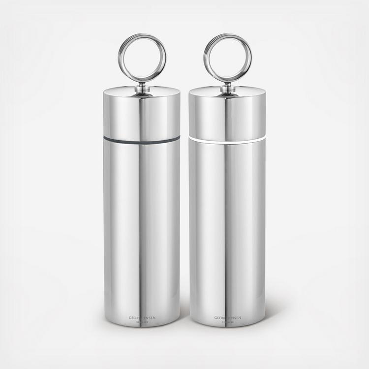 Georg Jensen, Bernadotte Salt & Pepper Grinder Set | Zola
