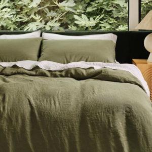 Washed European Linen Duvet Cover