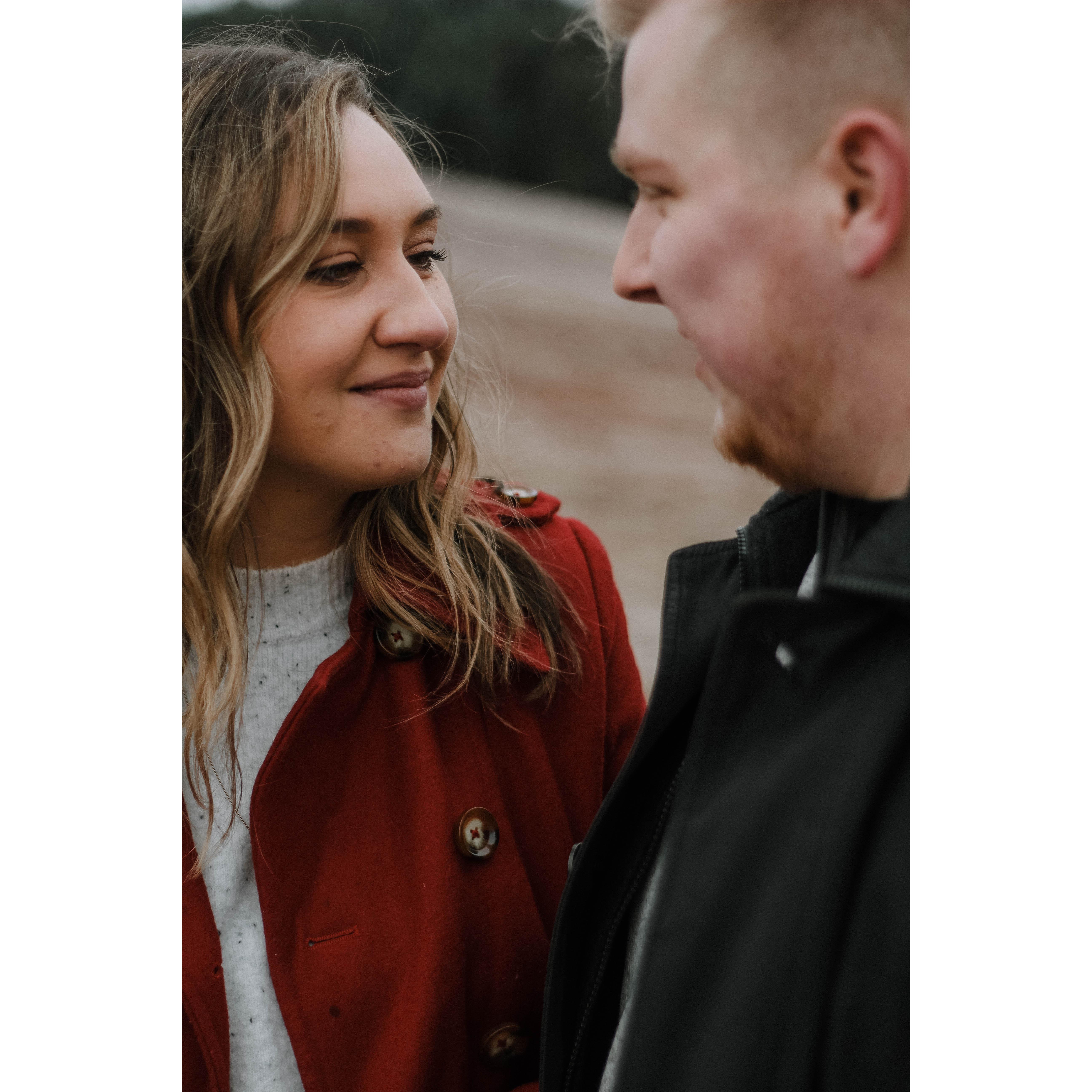 December 2019- She said yes!!