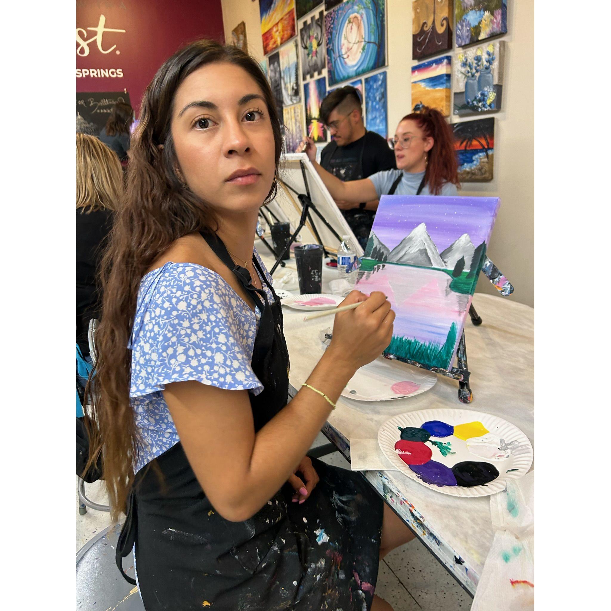 Paola looking clueless.
