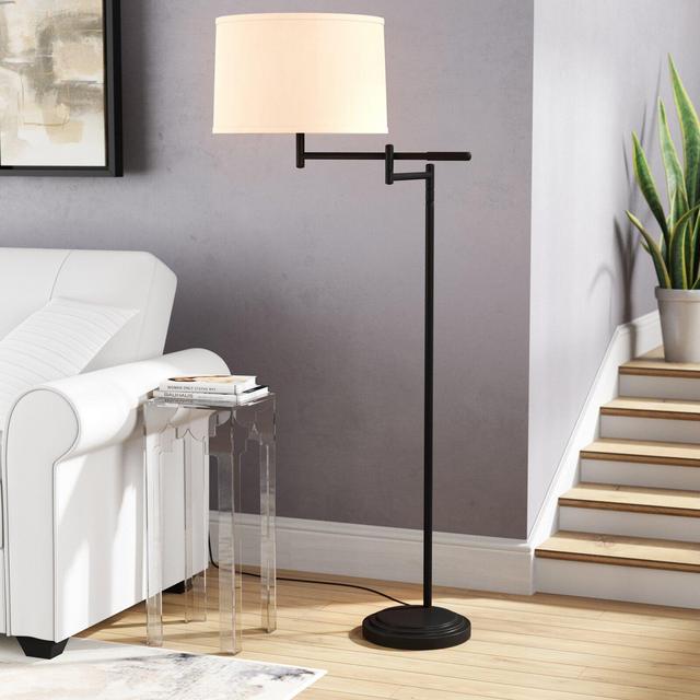 Lilo 60" Swing Arm Floor Lamp