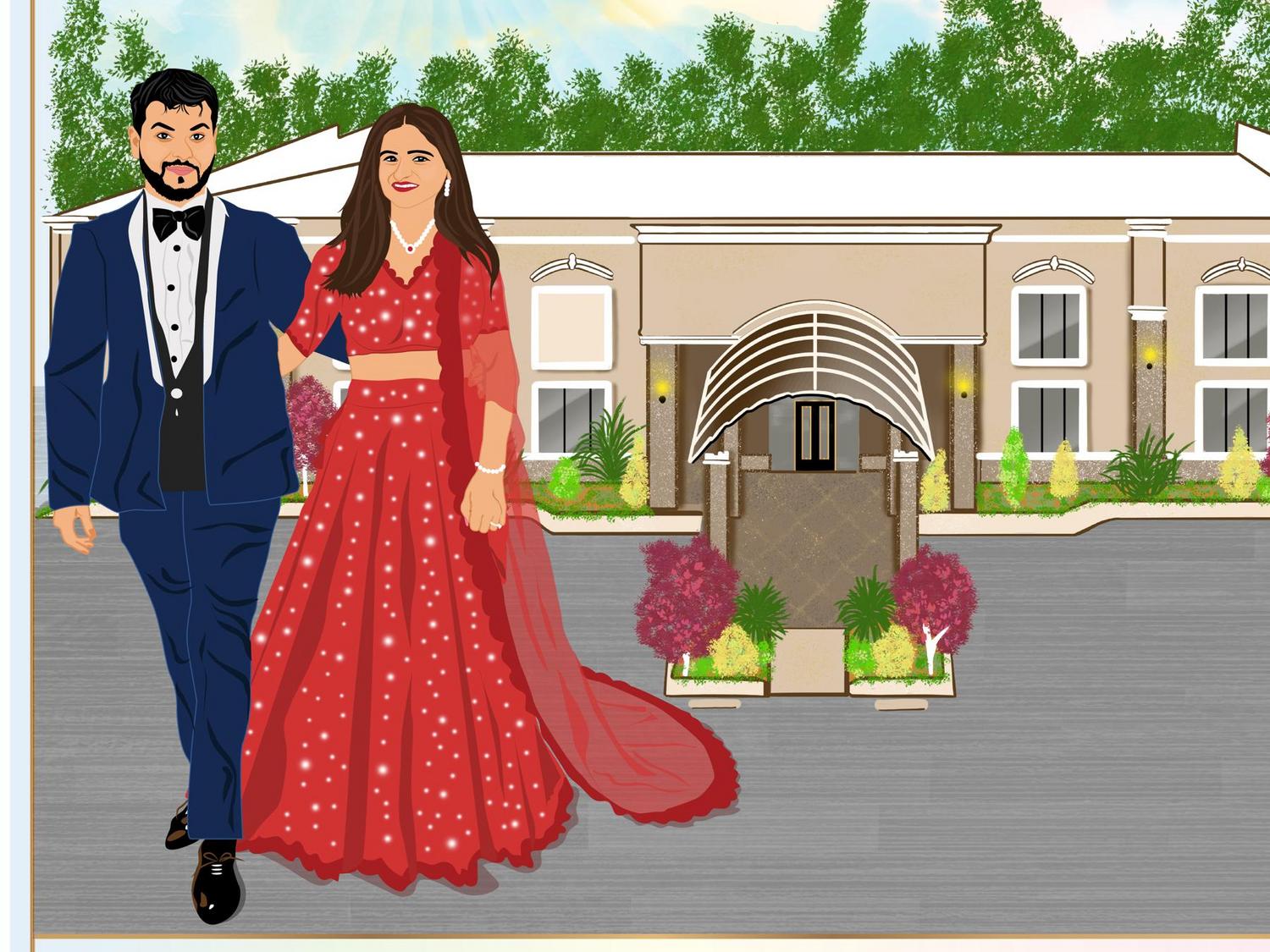 The Wedding Website of Amit Budhwani and Nafisha Lakhani