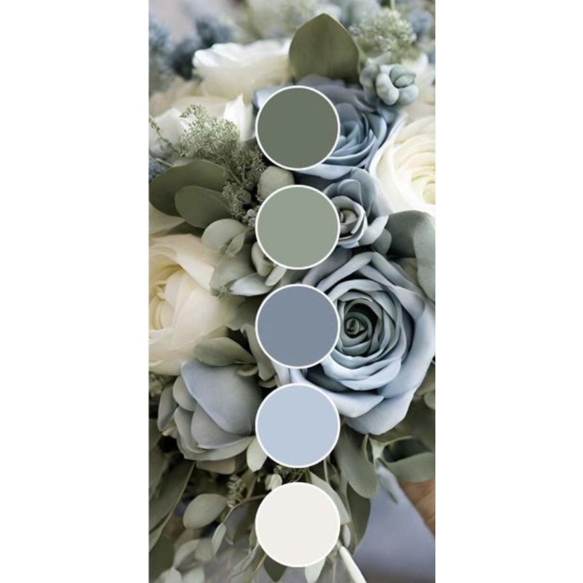 Wedding color pallet