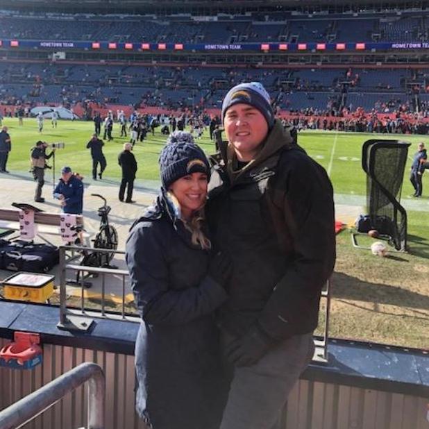 Chargers vs Broncos game in Denver!