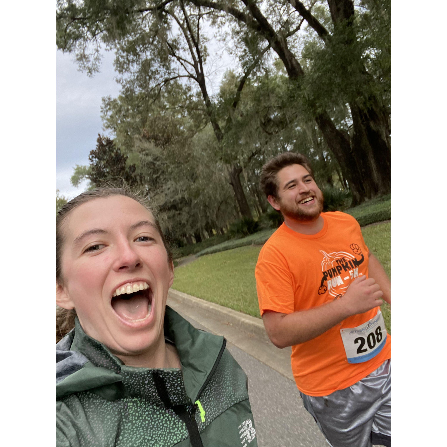 Our first 5k together!