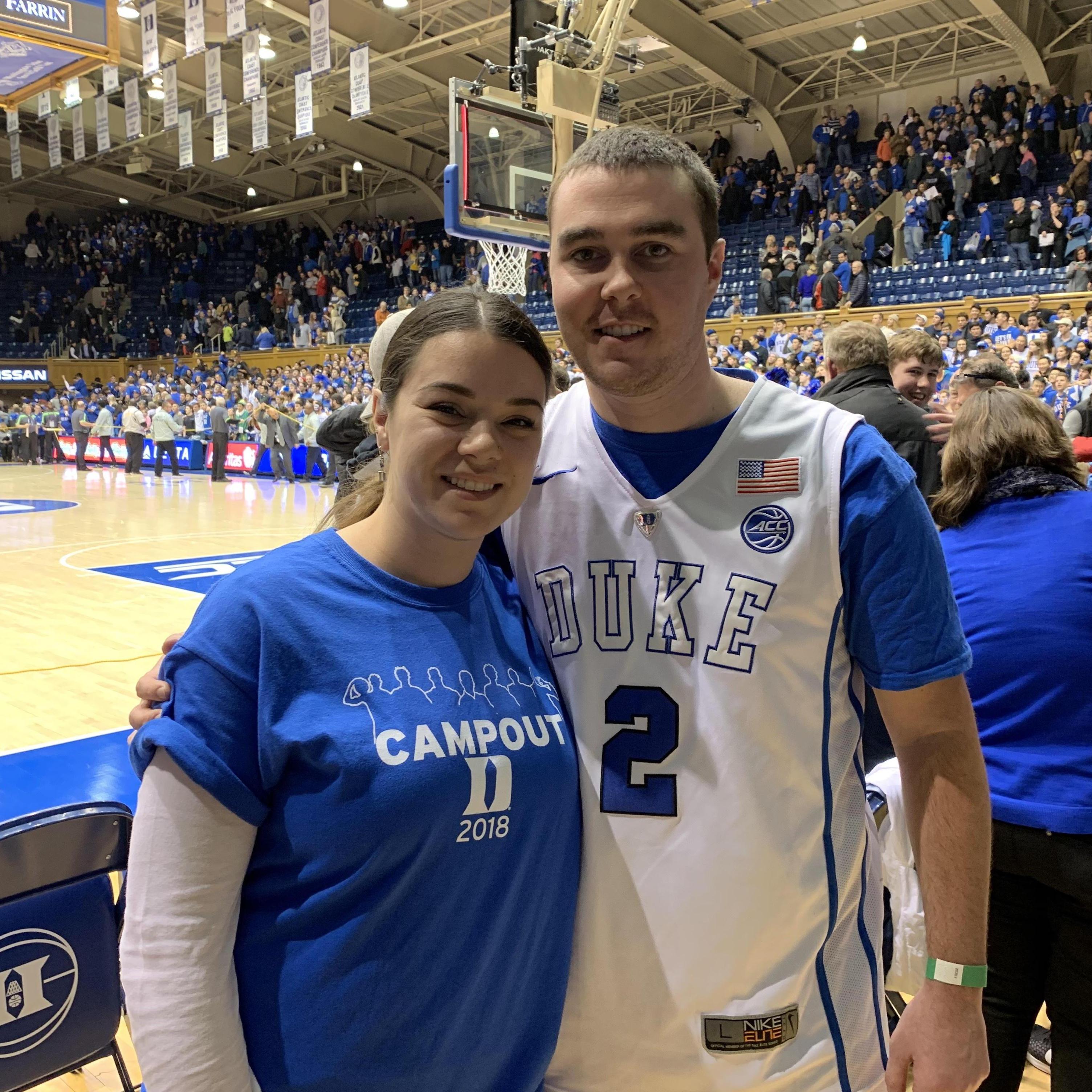 Duke basketball game - 2018