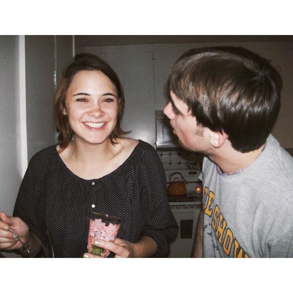 2005: Alex and John met in the theater department of University of Houston where the friendship and tongue-in-cheek flirting began.