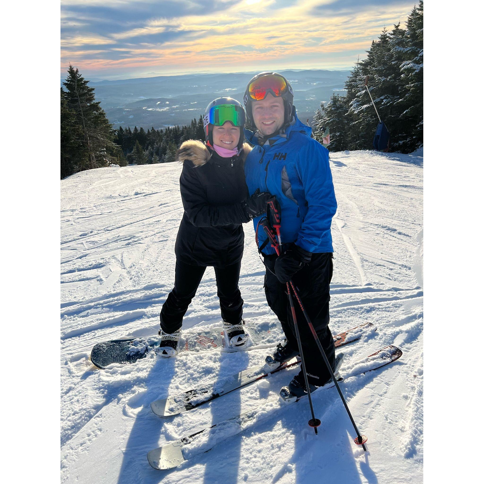 Every winter we love hitting the slopes in VT