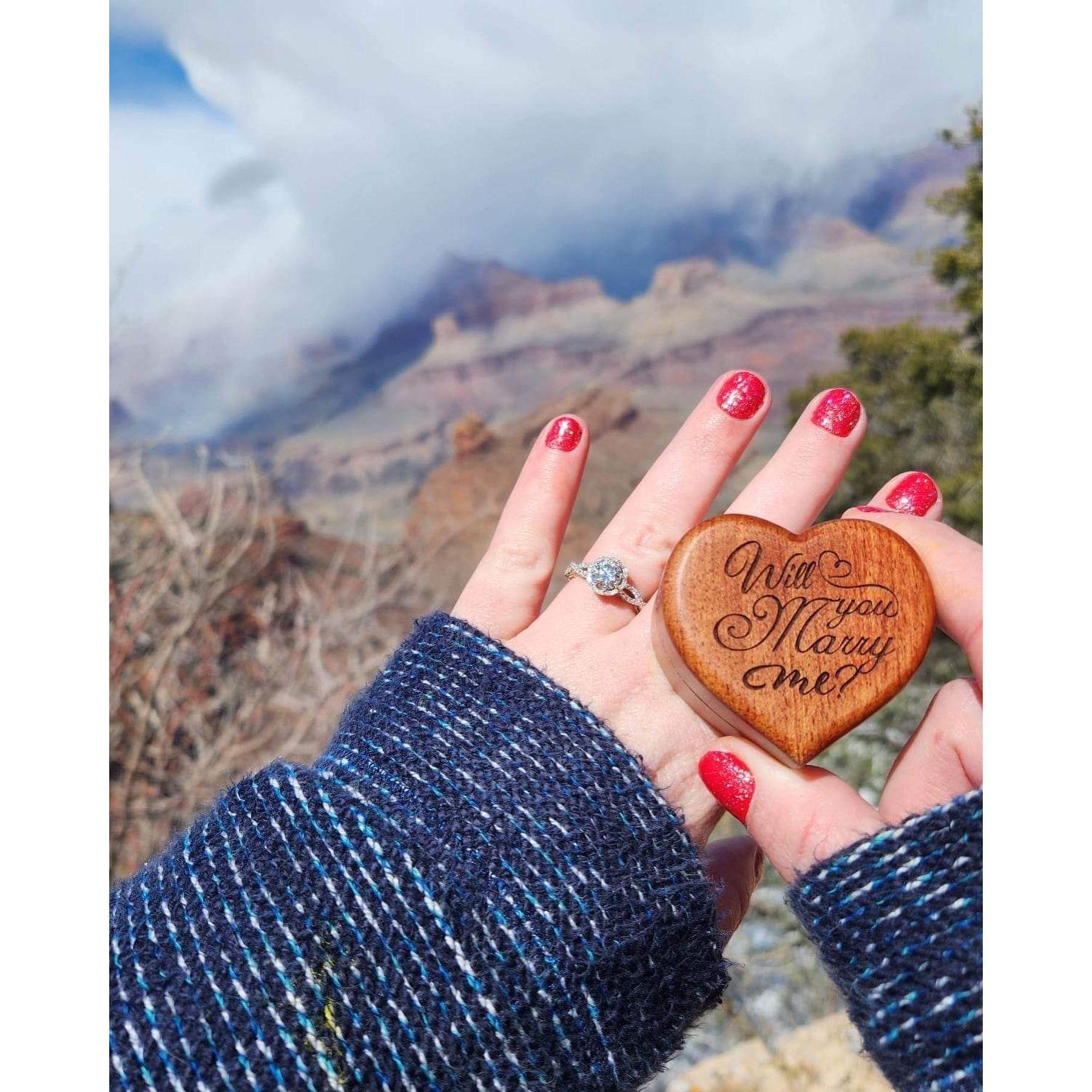 The One With Kylie's Ring at The Grand Canyon