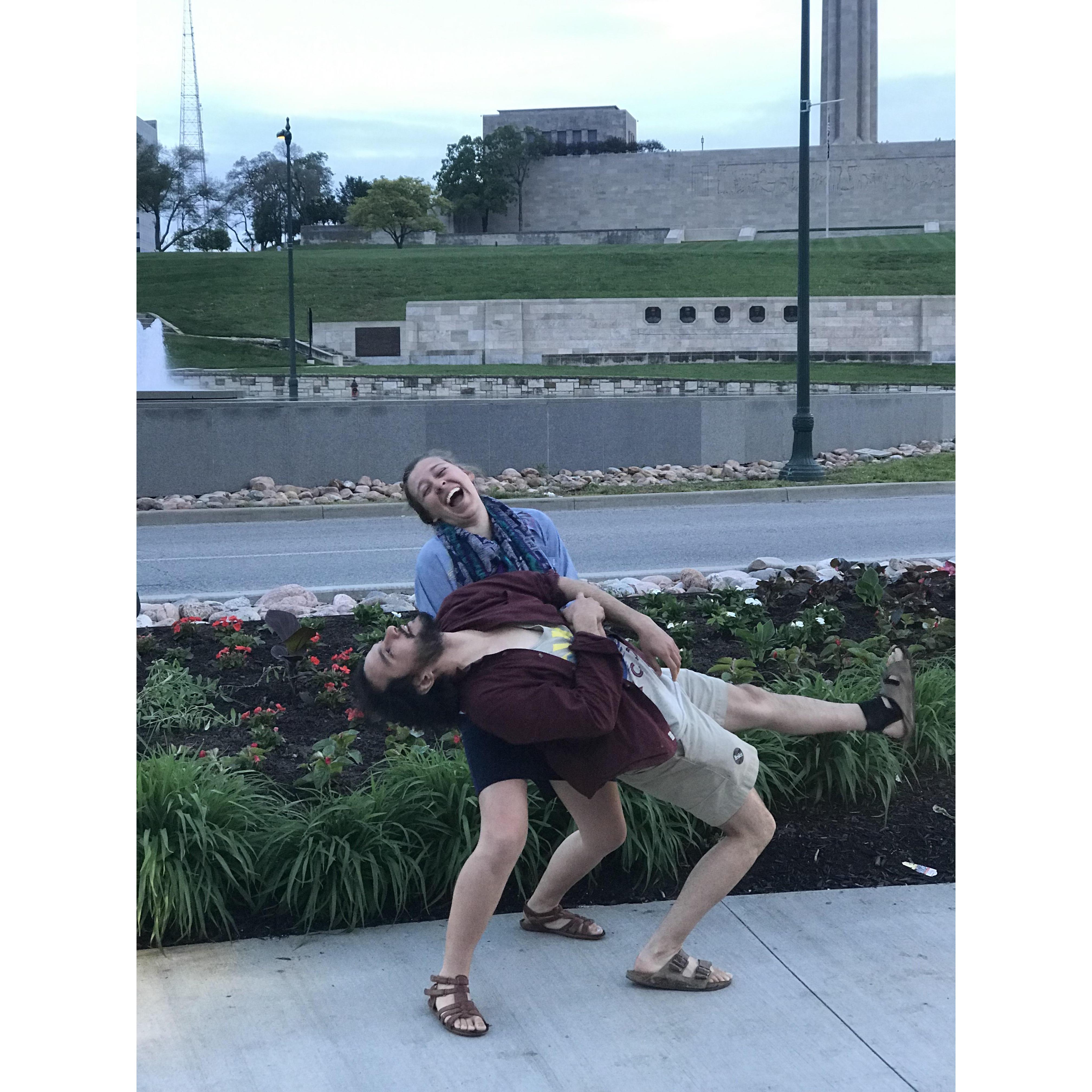 May 2019: Exploring Kansas City while Lanie was in town visiting