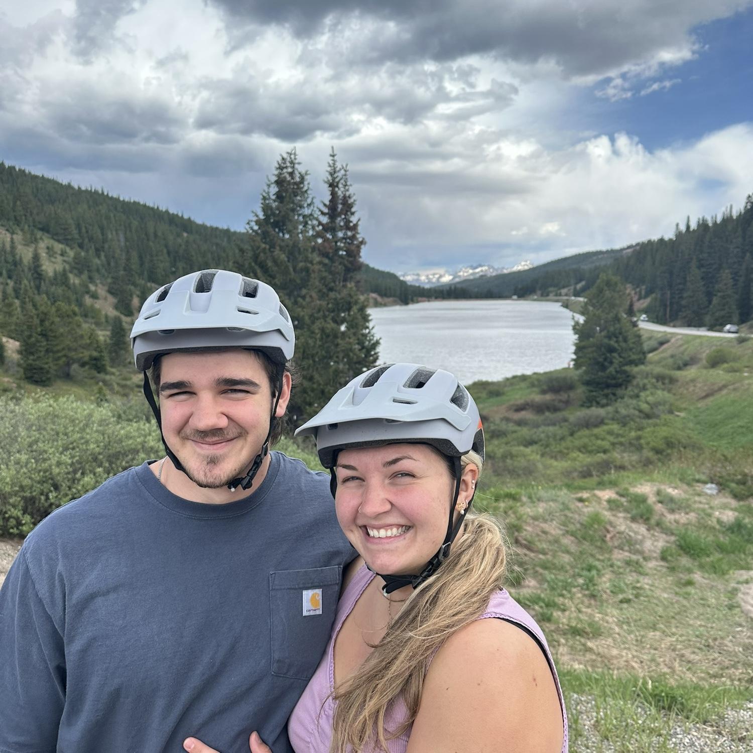Biking in Vale, CO