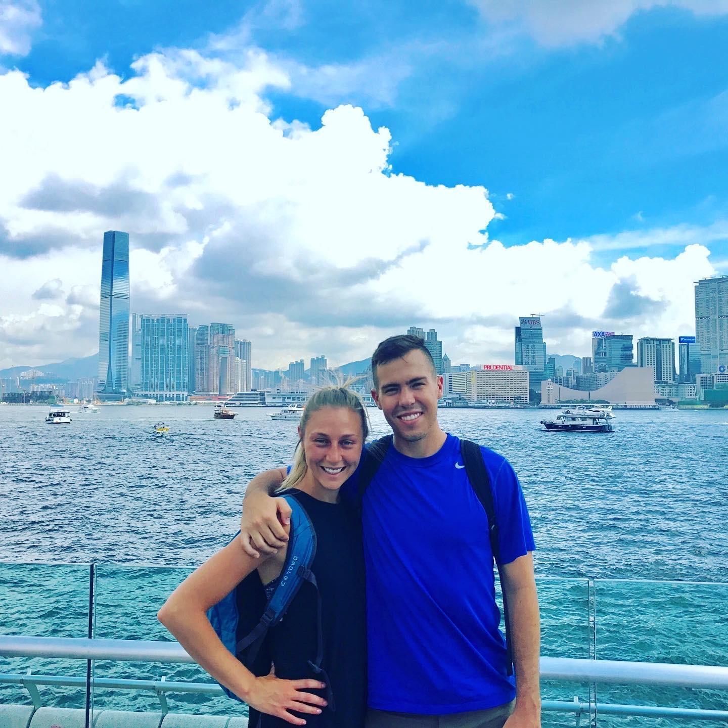 Connor and Tay in Hong Kong!
