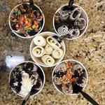 Curly Cream Rolled Icecream